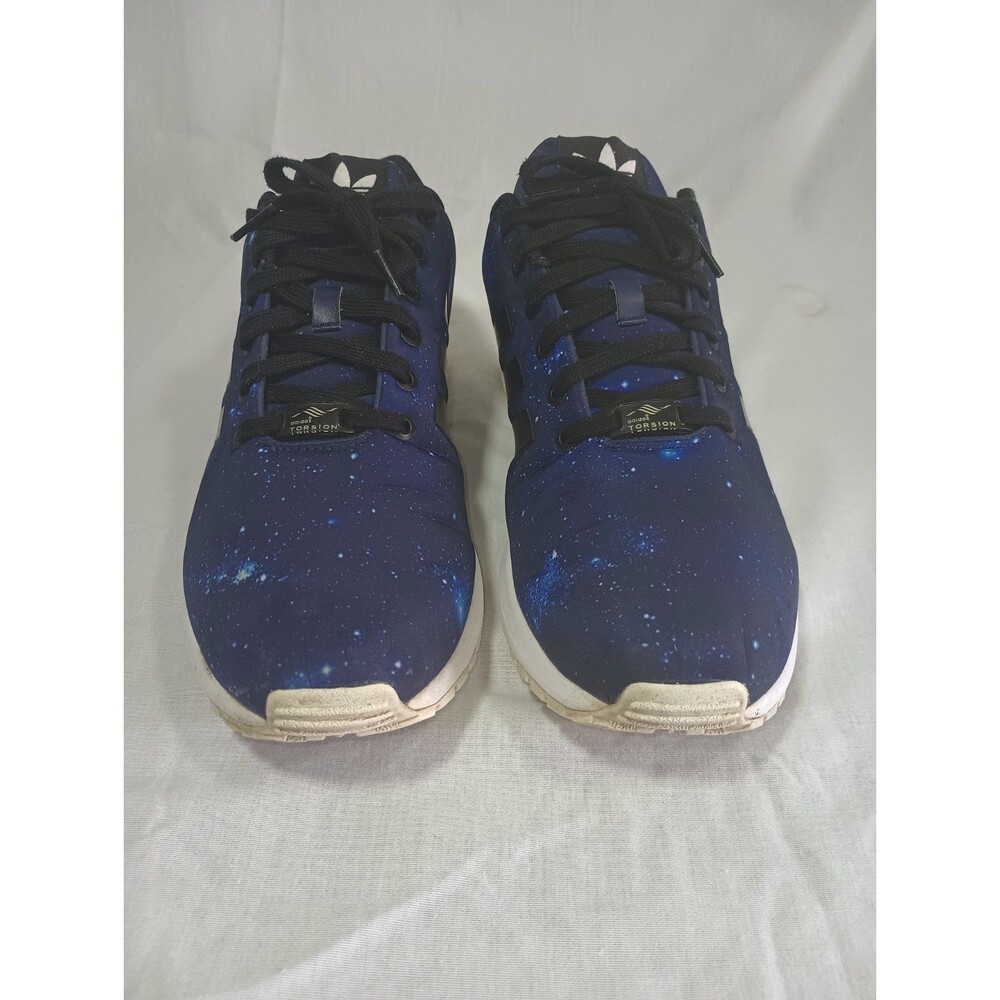 Men's Adidas Torsion's Size 11.5 ZX Flux Galaxy Blue Athletic Walking Travel